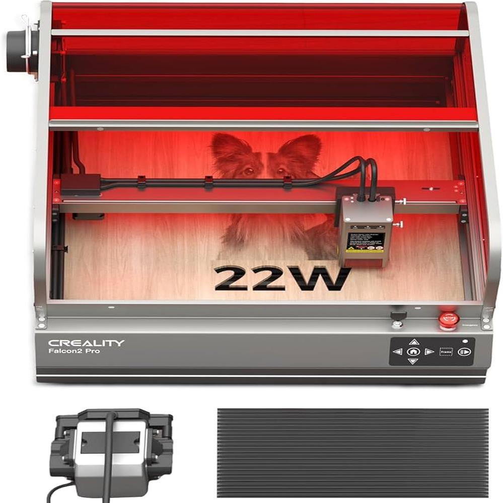 Creality Falcon 2 Pro 22W Lazer&Gravür Makinesi - RoboPro