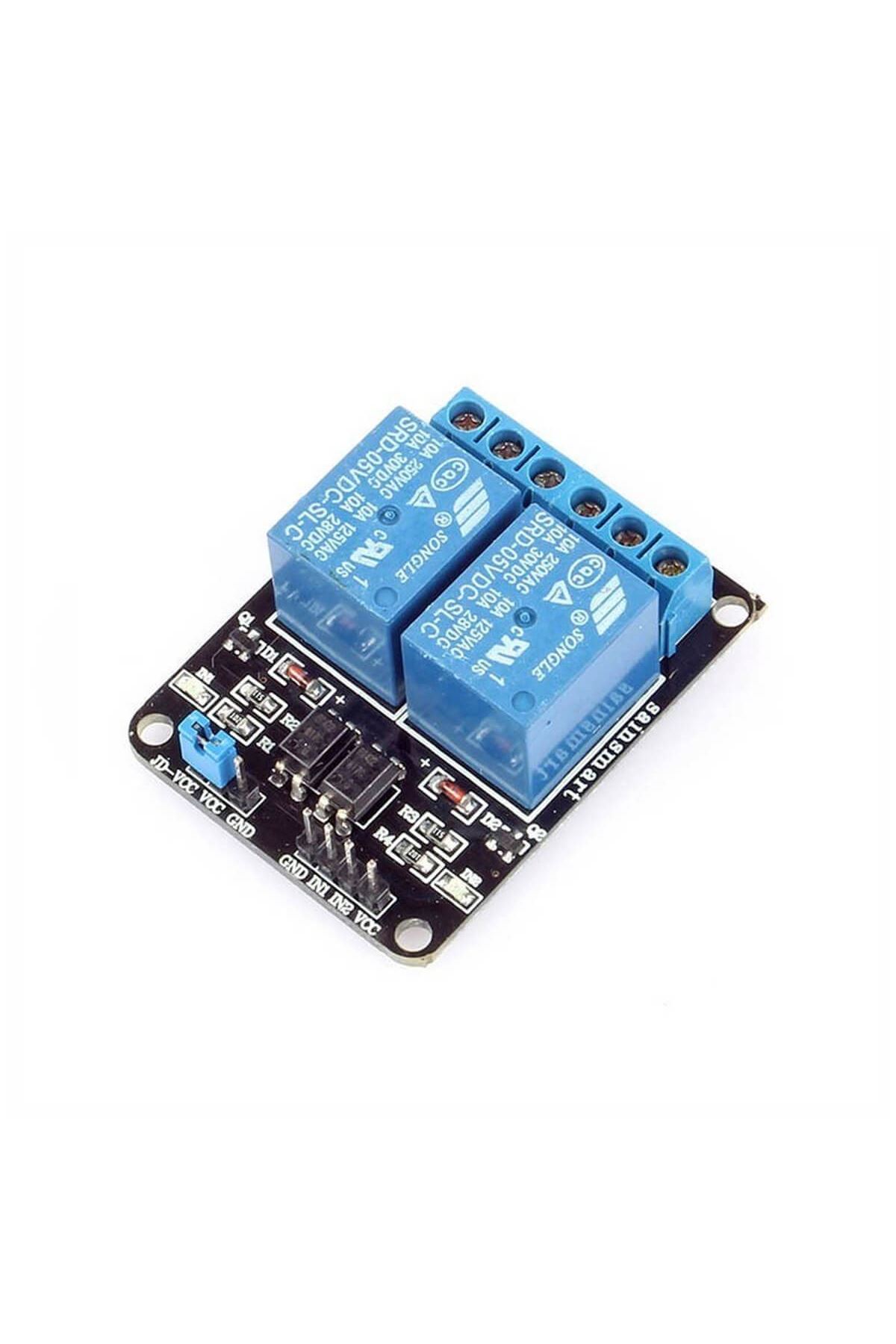 Arduino%202%20Kanal%2012%20V%20Röle%20Kartı