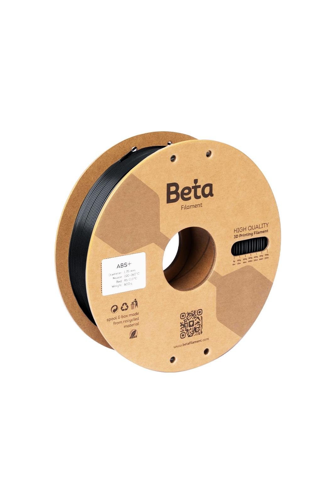 Beta%20ABS+%20Filament%20Black(Siyah)%20-%200.8KG
