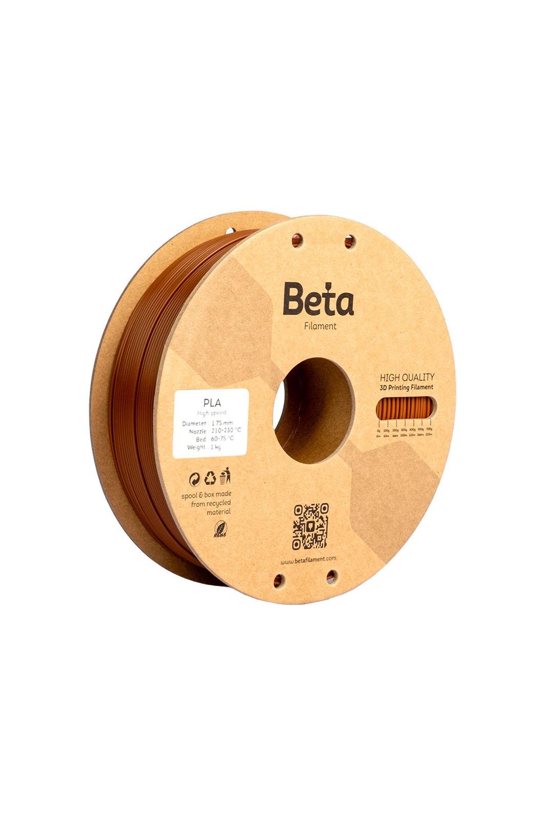 Beta%20PLA%20High-Speed%20Filament%20Brown(Kahverengi)%20-%201KG