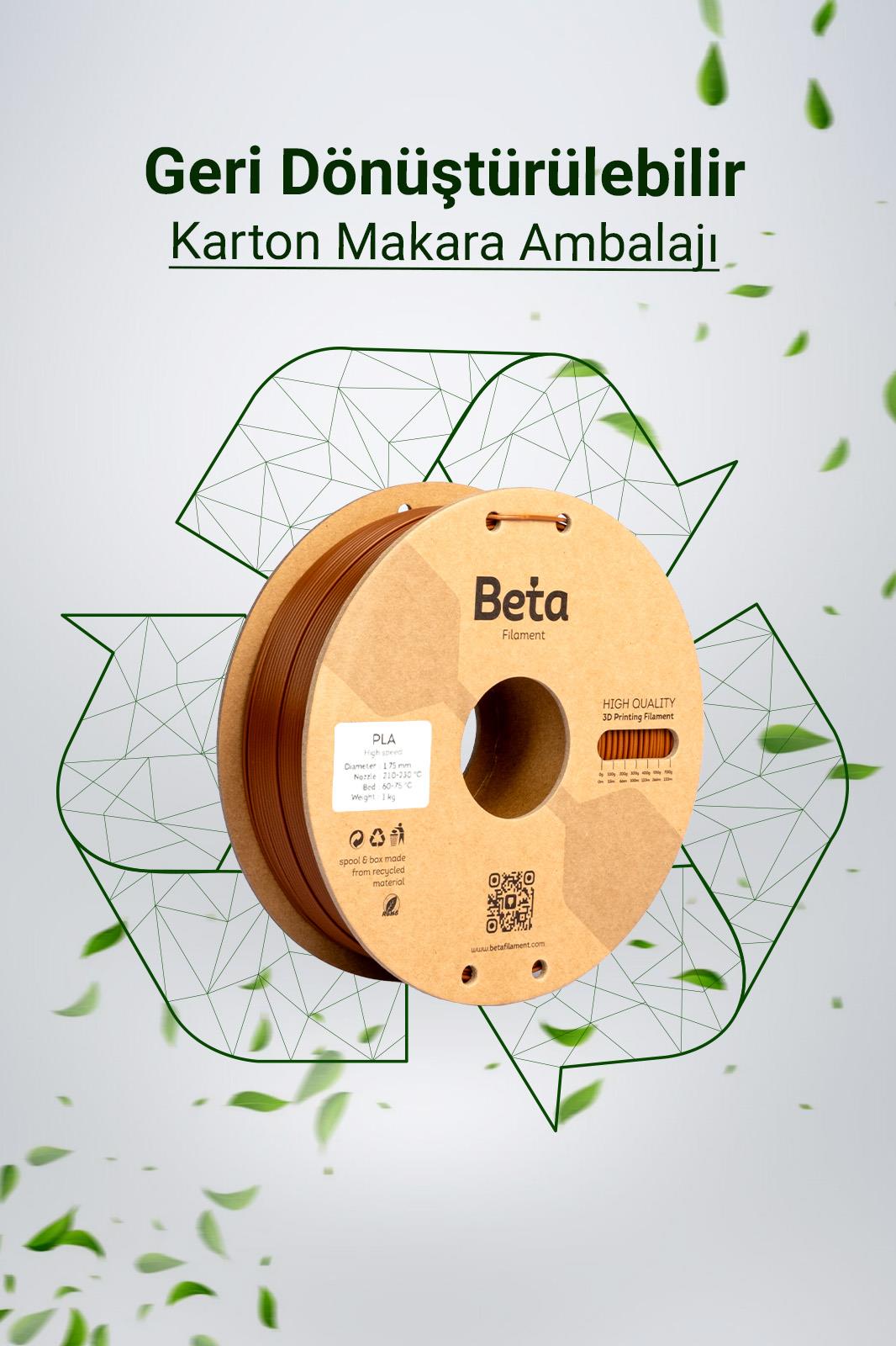 Beta%20PLA%20High-Speed%20Filament%20Brown(Kahverengi)%20-%201KG