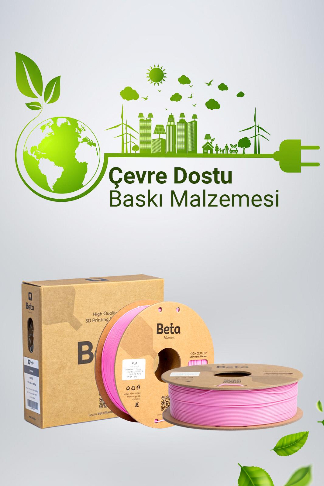 Beta%20PLA%20High-Speed%20Filament%20Rose%20Pink(Pembe)%20-%201KG