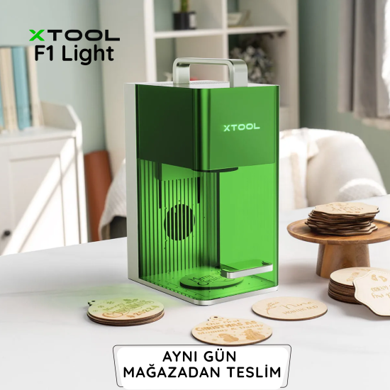 xTool F1 Light Green Lazer & Gravür Makinesi  