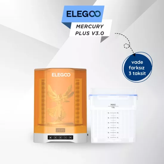 Elegoo Mercury Plus V3.0 Yıkama Kürleme Makinesi