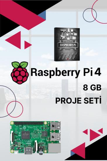 Raspberry Pi 4 - 8 GB Proje Seti
