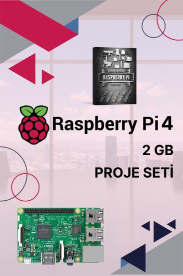 Raspberry Pi 4 - 2 GB Proje Seti