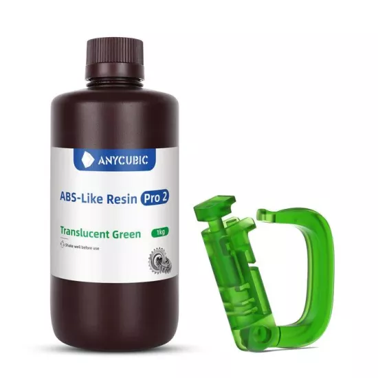 Anycubic Abs-Like Reçine Pro 2 Şeffaf Yeşil - 1KG