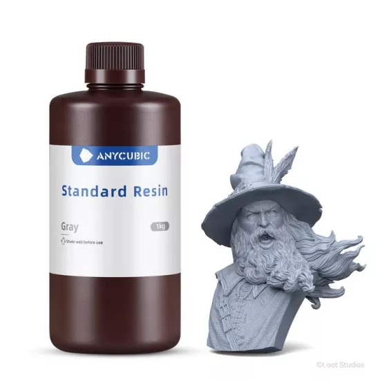 Anycubic Standard Reçine Gray (Gri) - 1 KG