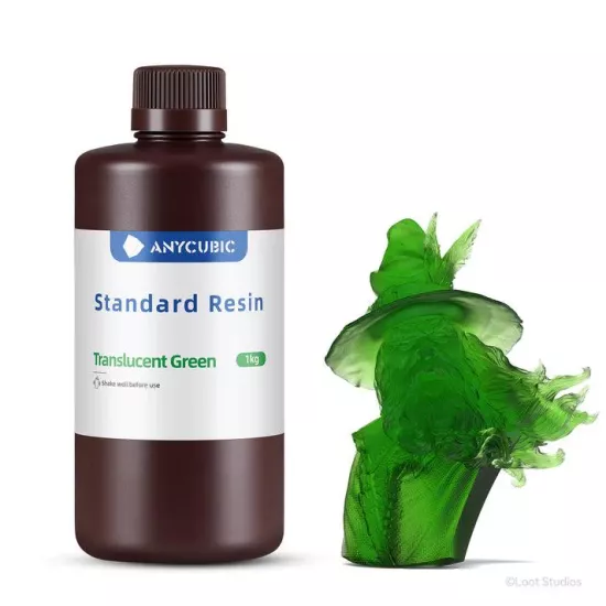 Anycubic Standard Reçine Green (Şeffaf Yeşil) - 1 KG
