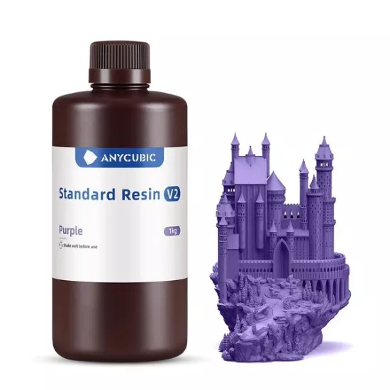 Anycubic Standard Reçine V2 Purple (Mor) - 1KG