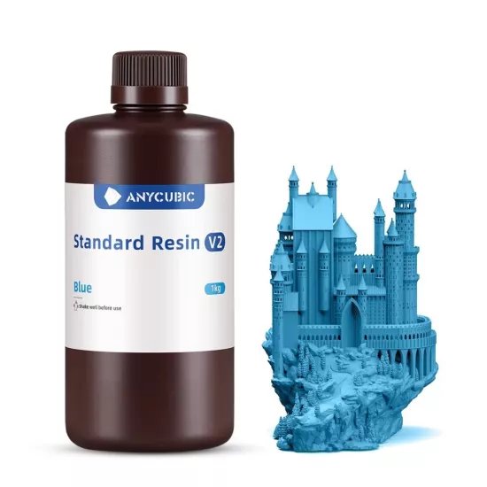 Anycubic Standard Reçine V2 Blue (Mavi) - 1KG