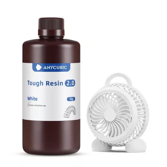 Anycubic Tough Resin 2.0 White (Beyaz) - 1 KG
