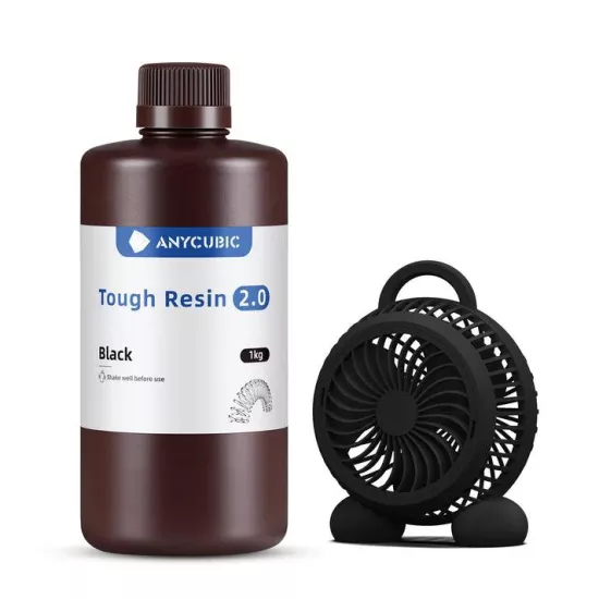 Anycubic Tough Resin 2.0 Black (Siyah) - 1 KG
