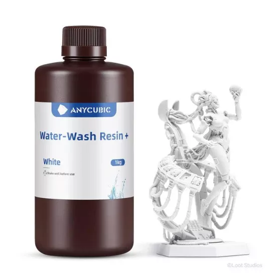 Anycubic Water-Wash Resin+ White (Beyaz) - 1 KG