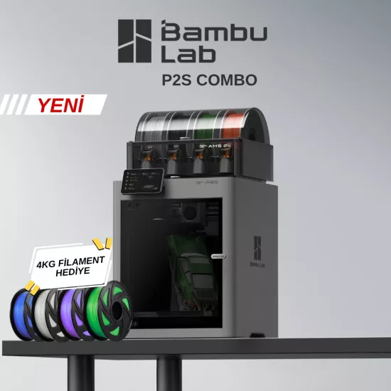 Bambu Lab P2S Combo 3D Yazıcı