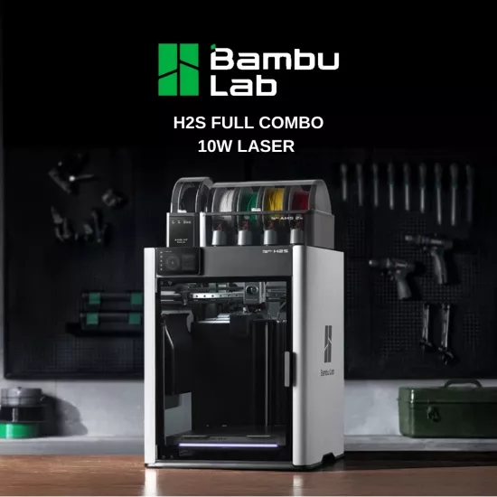 BambuLab H2S Full Combo - 10W Laser
