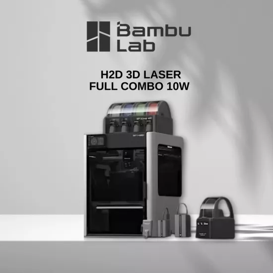 Bambu Lab H2D Laser Full Combo 10W 3D Yazıcı