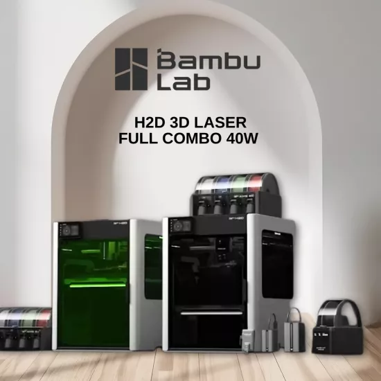 Bambu Lab H2D Laser Full Combo 40W 3D Yazıcı