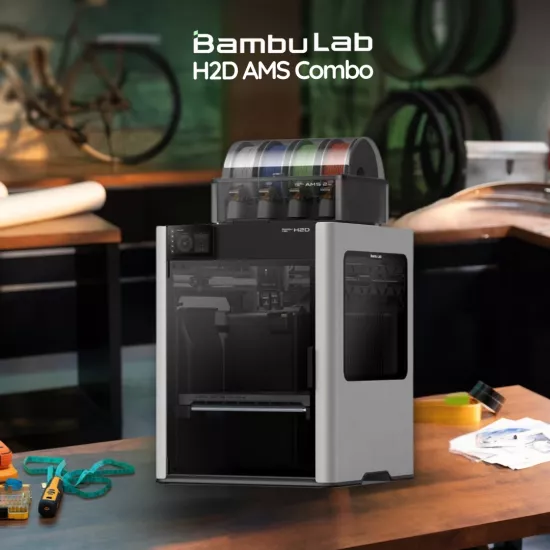 Bambu Lab H2D AMS Combo 3D Yazıcı