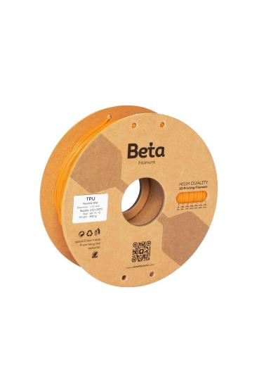 Beta TPU 95A Filament Transparent Tangerine Orange