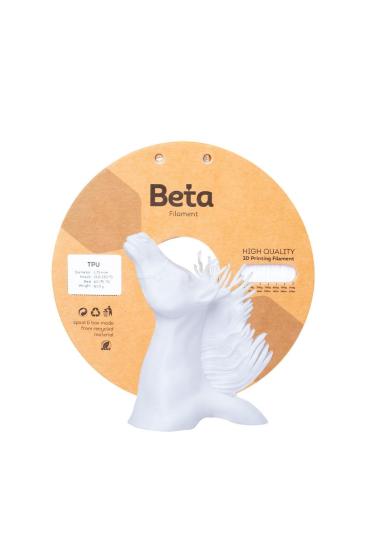 Beta TPU 95A Filament White (Beyaz)