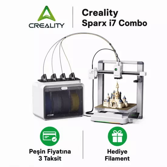 Creality SparkX i7 Combo 3D Yazıcı