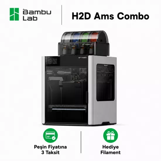 Bambu Lab H2D AMS Combo 3D Yazıcı