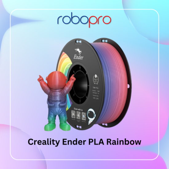 Creality Ender PLA Rainbow Filament (1.75mm - 1KG)