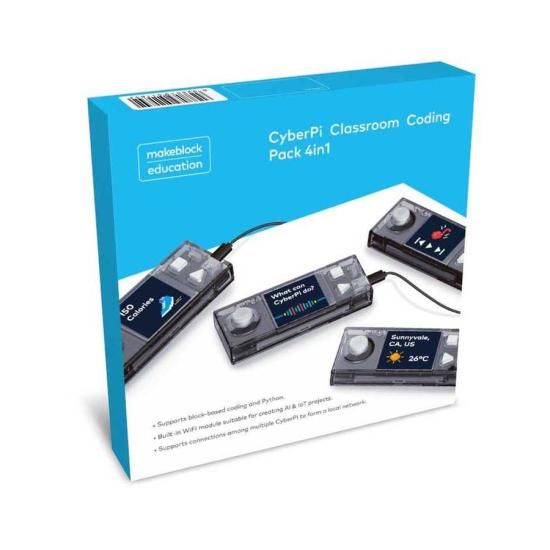 CyberPi Kodlama Sınıf Paketi (4 in 1) (Distribütör Garantili)