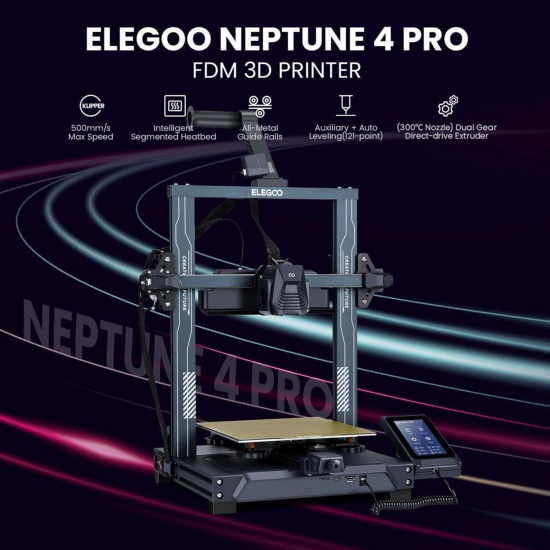 Elegoo Neptune 4 Pro 3D Yazıcı