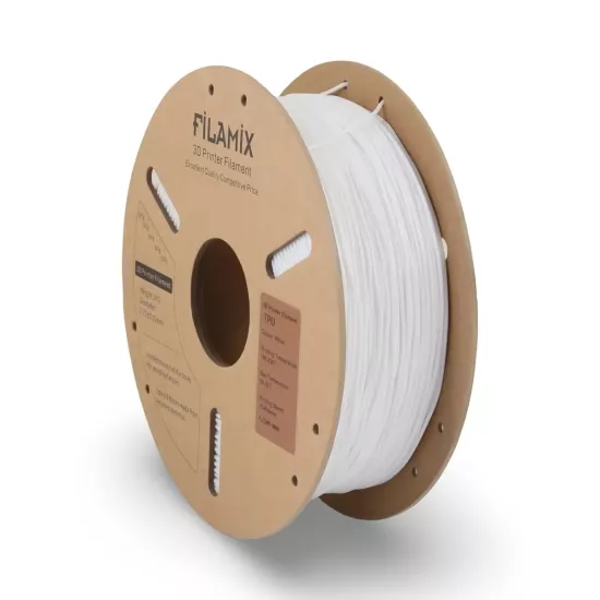 Filamix TPU 95A Filament Beyaz 