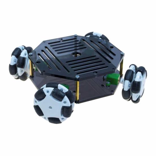 REX Chassis Cruise Omni Tekerlekli Mini Robot 
