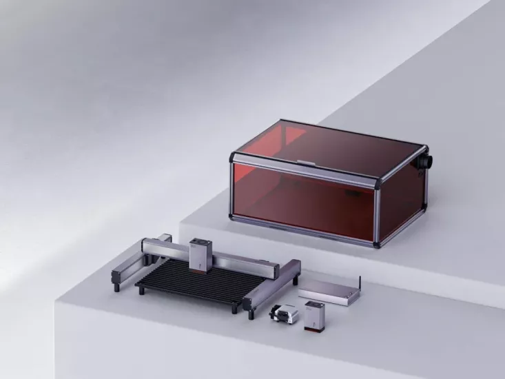 Snapmaker Ray Lazer Gravür&Kesici - 40W - Kabinli