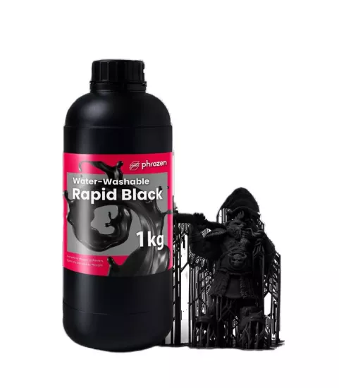 Phrozen Water Washable Suyla Yıkanabilir Reçine Rapid Black(Siyah) - 1KG