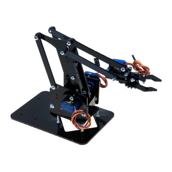 REX Discovery Pleksi Robot Kol-Arduino Uyumlu