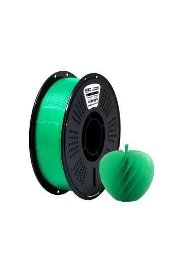R3D PLA+ Filament Transparan Yeşil- (1.75MM - 1KG)