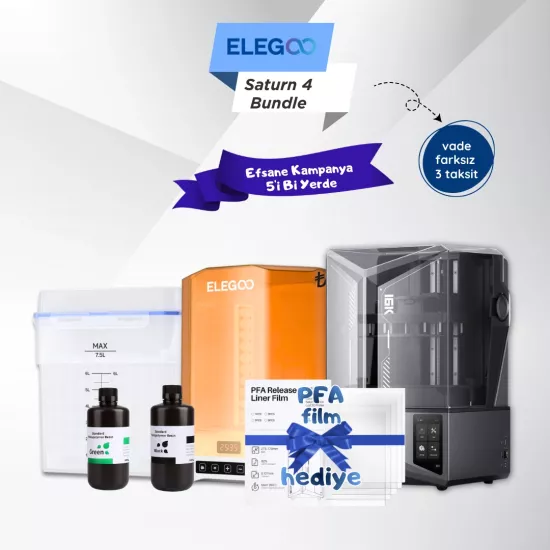 Elegoo Saturn 4 Ultra 5’i Bi Yerde 
