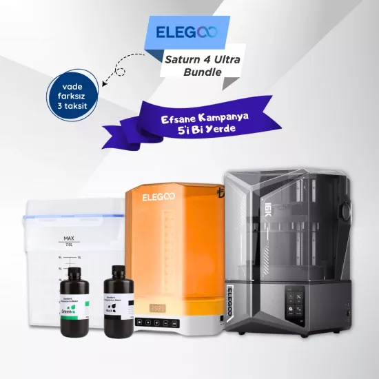 Elegoo Saturn 4 Ultra 5’i Bi Yerde 