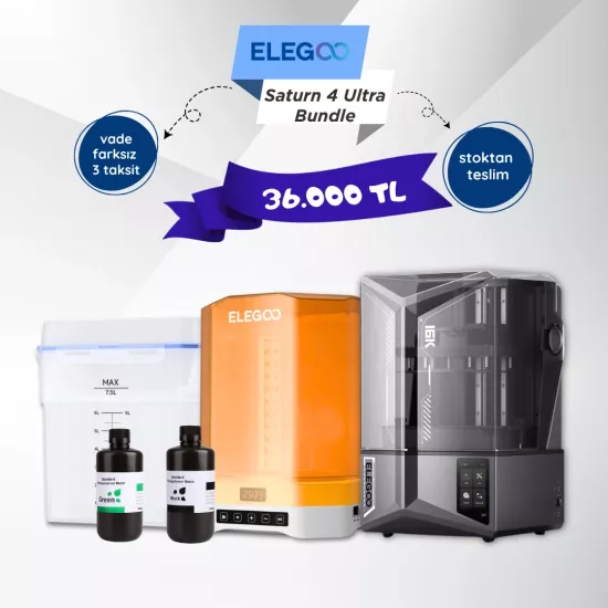 Elegoo Saturn 4 Ultra 5’i Bi Yerde 