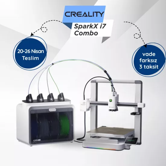 Creality SparkX i7 Combo 3D Yazıcı