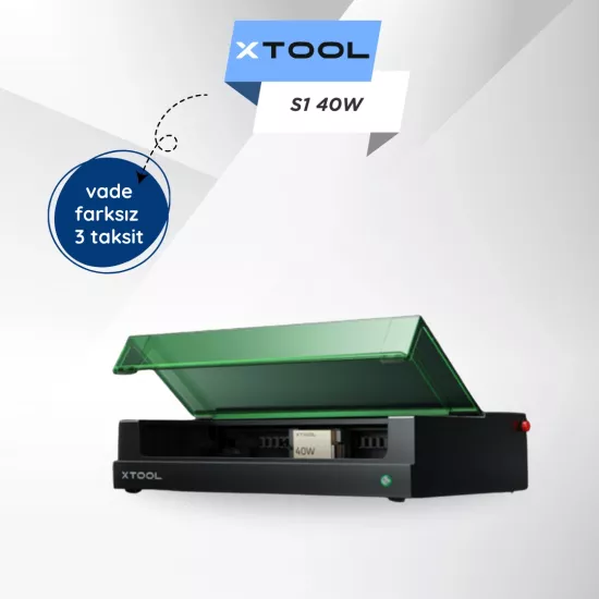 xTool S1 40W Lazer&Gravür Makinesi