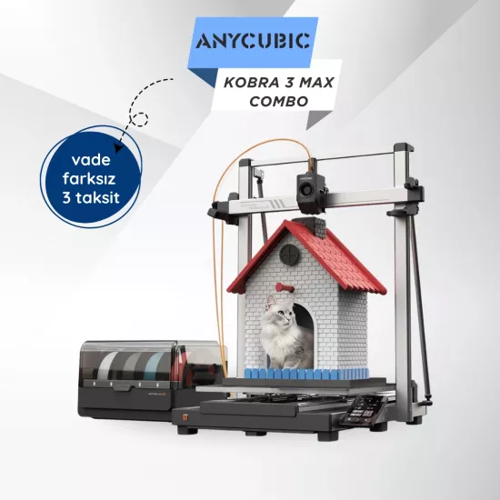Anycubic Kobra 3 Max Combo 3D Yazıcı