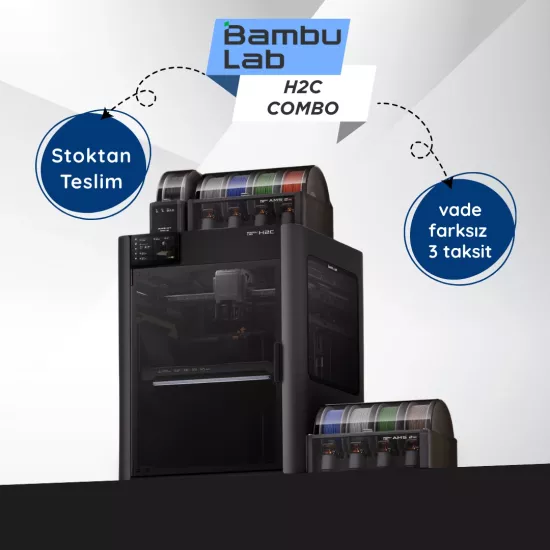 Bambu Lab H2C Ams Combo 3D Yazıcı