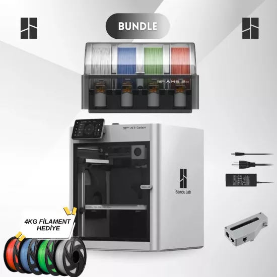 Bambu Lab X1 Carbon Bundle 3D Yazıcı