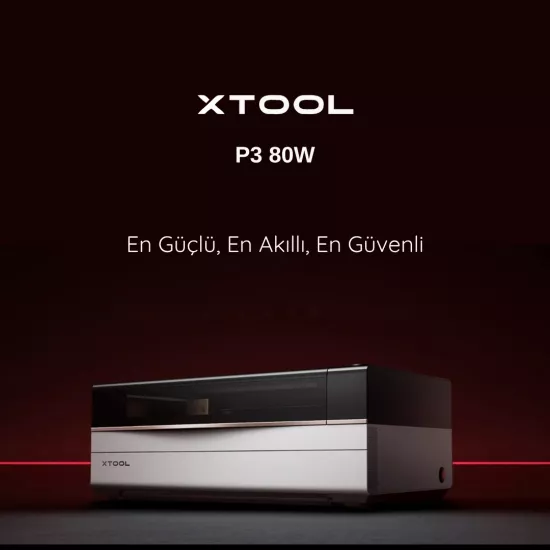 xTool P3 80W CO2 Lazer Makinası
