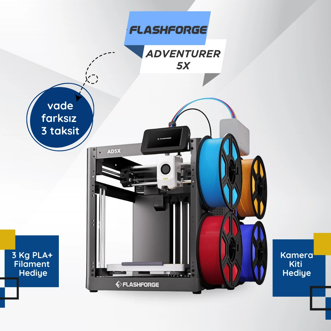 FLASHFORGE%20Adventurer%205X%203D%20Yazıcı