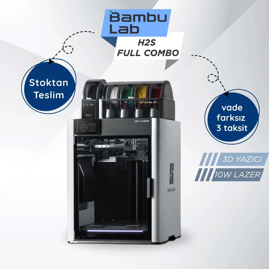 BambuLab H2S Full Combo - 10W Laser - RoboPro