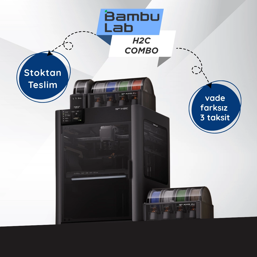 Bambu Lab H2C Ams Combo 3D Yazıcı - RoboPro